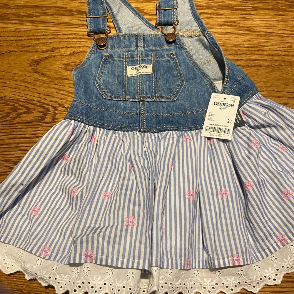 NWT Oshkosh overall jumper-size 2T